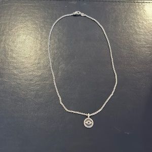 Judith Ripka evil eye necklace